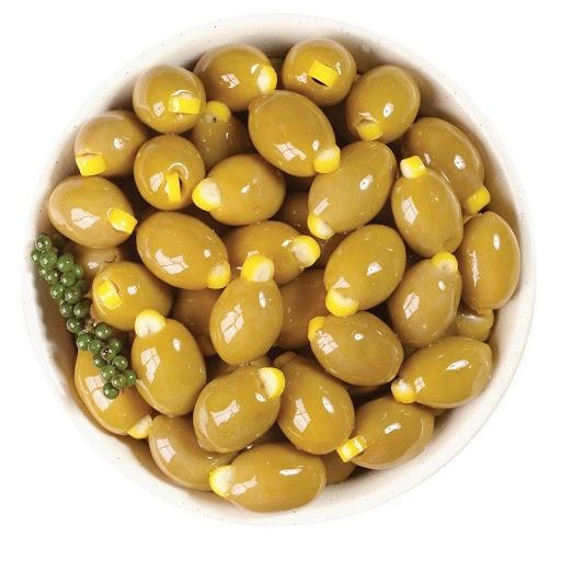 Оливки зелёные с Лимоном 100гр