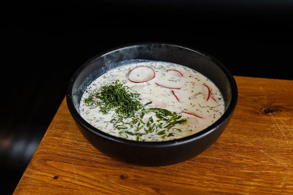 Окрошка с индейкой