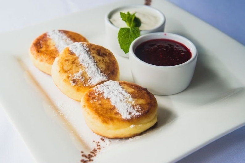 Сырники с джемом