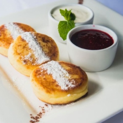 Сырники с джемом