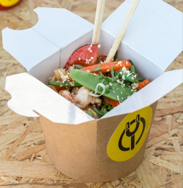 Wok с курицей