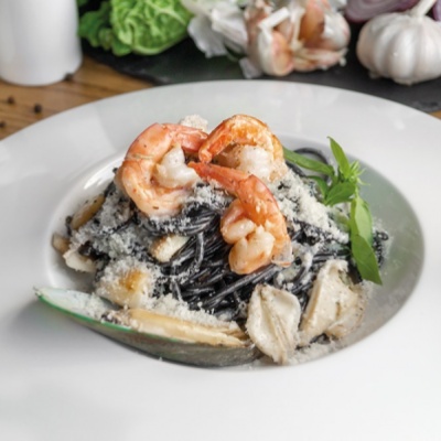 Паста с морепродуктами