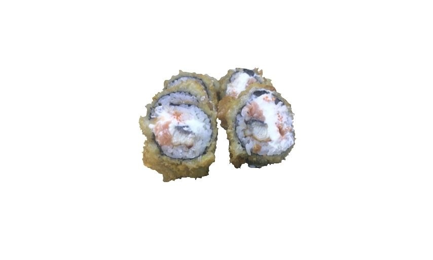 Горячий ролл с крабом