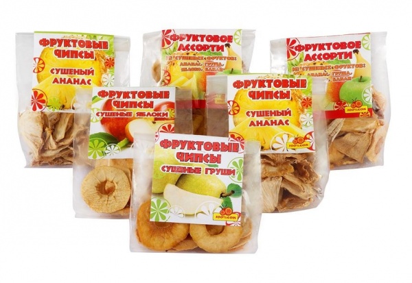 Чипсы ассорти