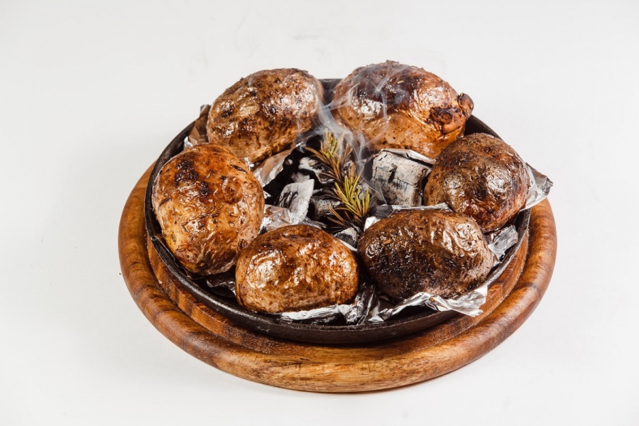 Печёный картофель