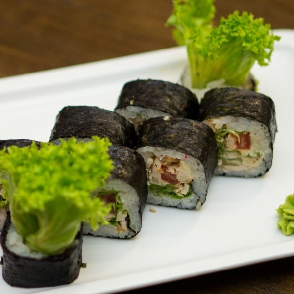 Ролл Цезарь с курицей