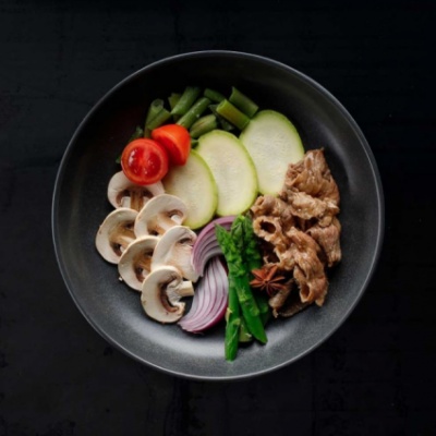 Говядина по-азиатски с овощами
