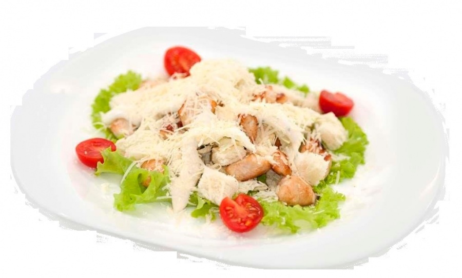 Салат «Цезарь» с курицей