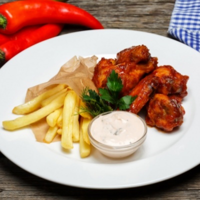 Куриные крылышки BBQ