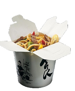 Удон сливочный с курицей