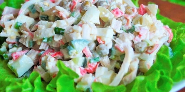 Салат крабовый