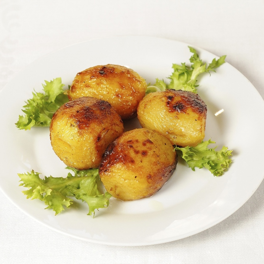 Шашлык из картофеля