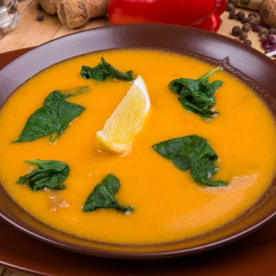 Армянский суп с раковыми шейками