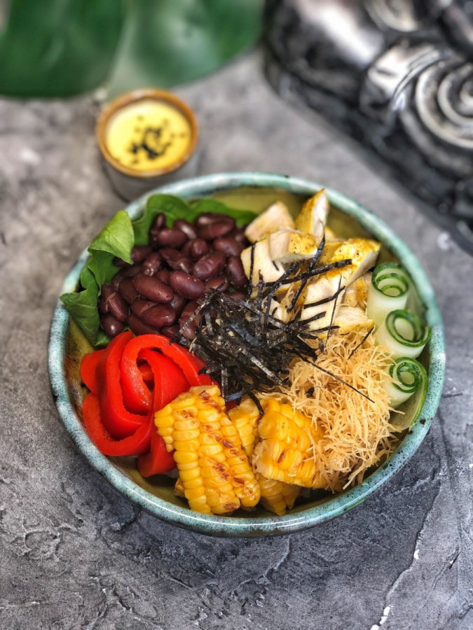 Поке Боул с куриной грудкой