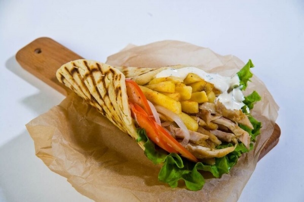 Гирос с курицей