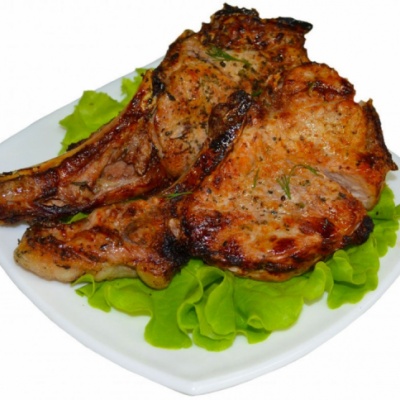Шашлык из свинины (антрекот)