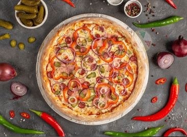 Пицца Деревенская