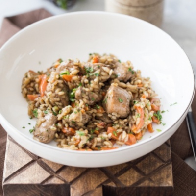 Плов с курицей