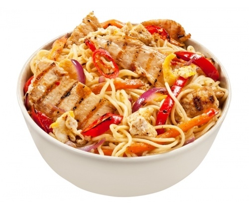 Лапша пшеничная с курицей