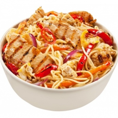 Лапша пшеничная с курицей