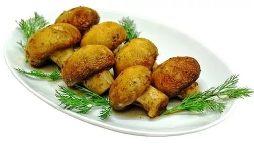 Шашлык из шампиньонов