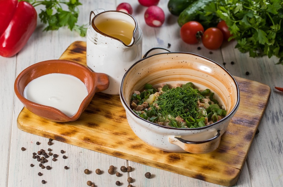 Окрошка по - кубански