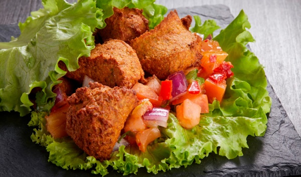 Бургер Дочь мясника в листьях
