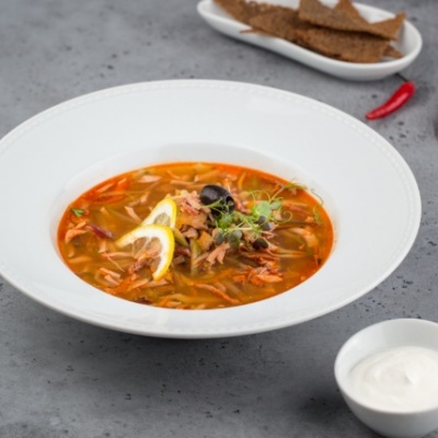 Солянка мясная