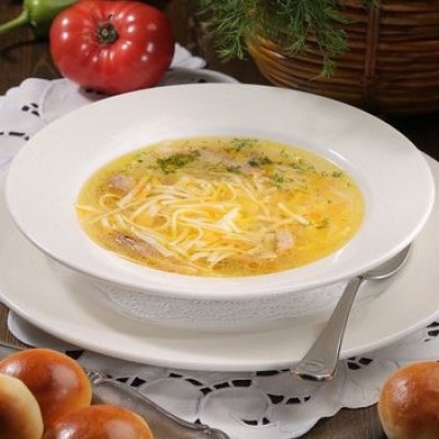 Суп-лапша с курицей