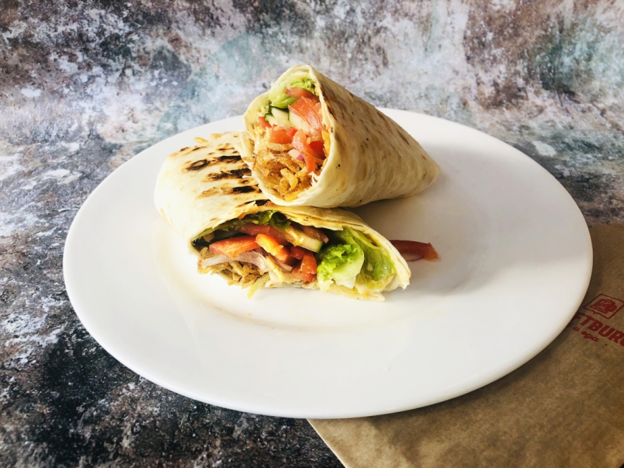 Шаурма овощная с сыром