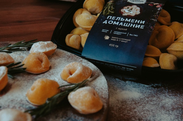 Пельмени с щукой