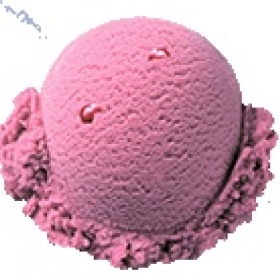 Клубничный лед