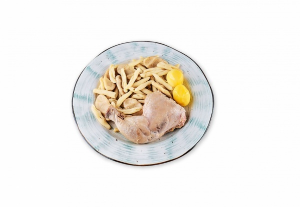 Жижиг-галнаш с куриной ножкой