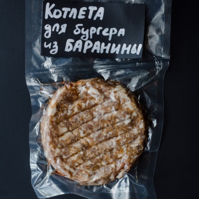 Котлета для бургера из баранины
