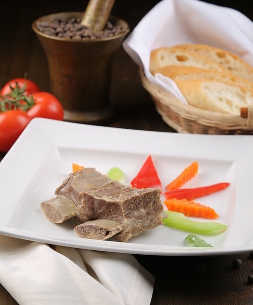 Бульи с кореньями и овощами