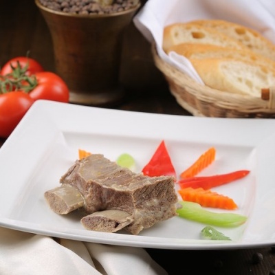 Бульи с кореньями и овощами