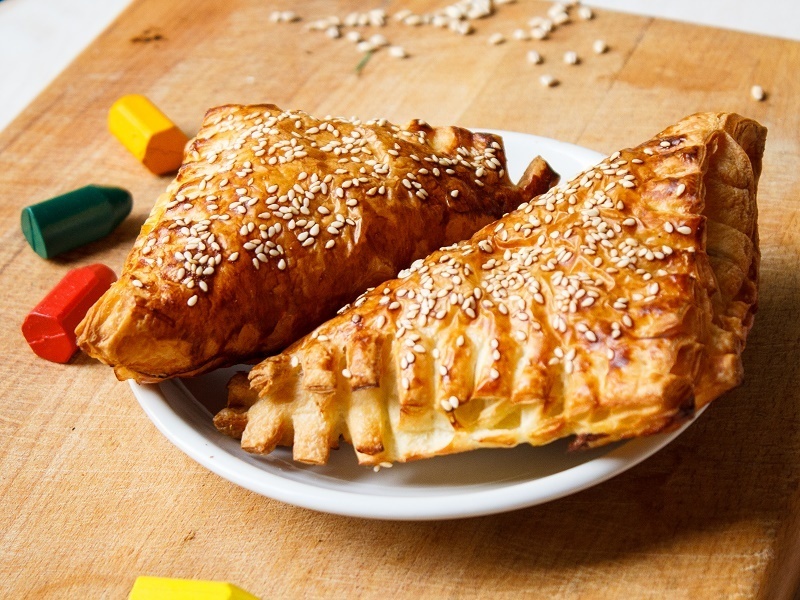 Панье с картофелем и грибами