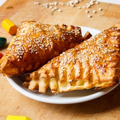 Панье с картофелем и грибами
