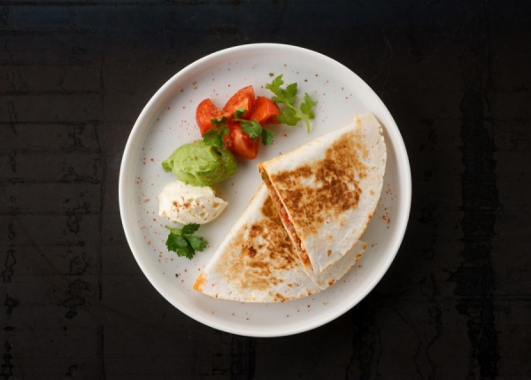 Мексиканская кесадилья с мясом