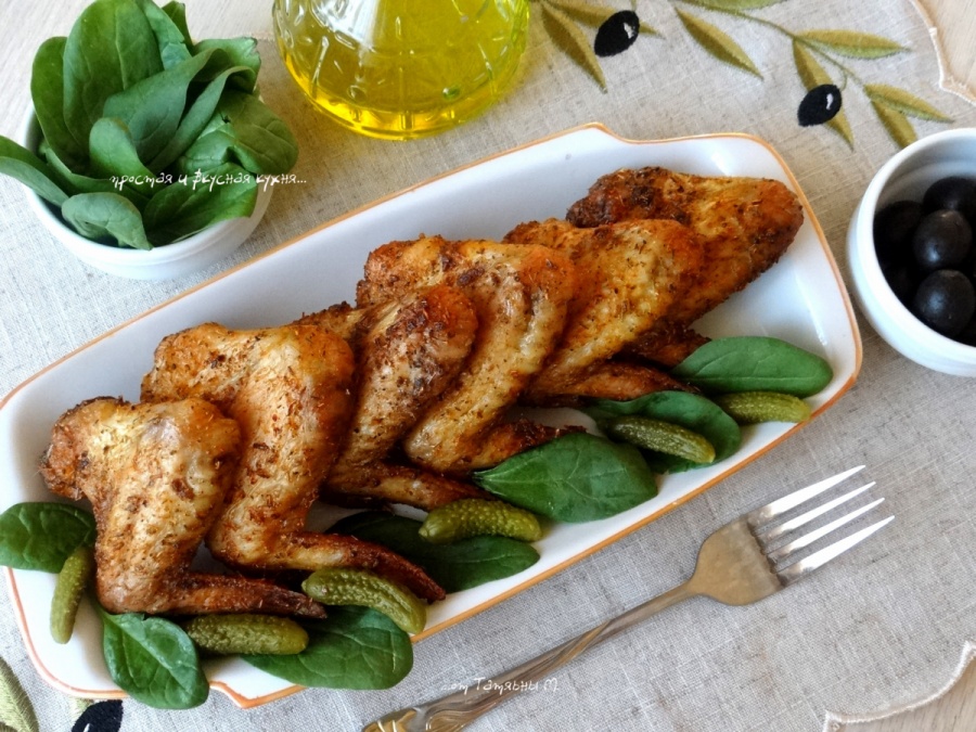 Курица крылья