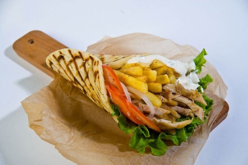 Гирос с курицей