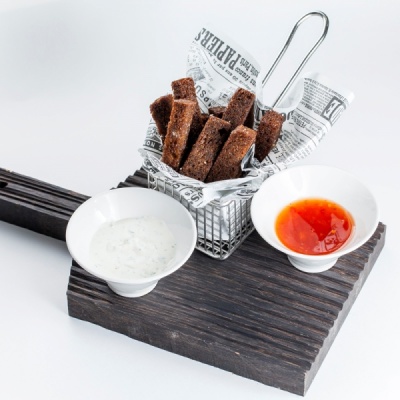 Фирменные бородинские гренки