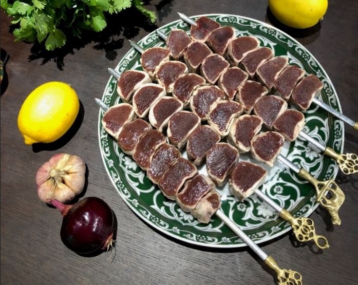 Печень в сетке