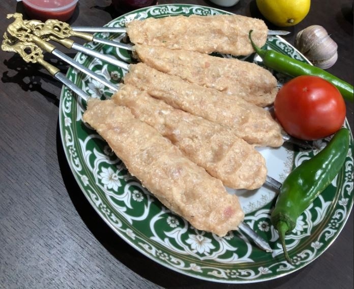 Люля-кебаб из куриного филе