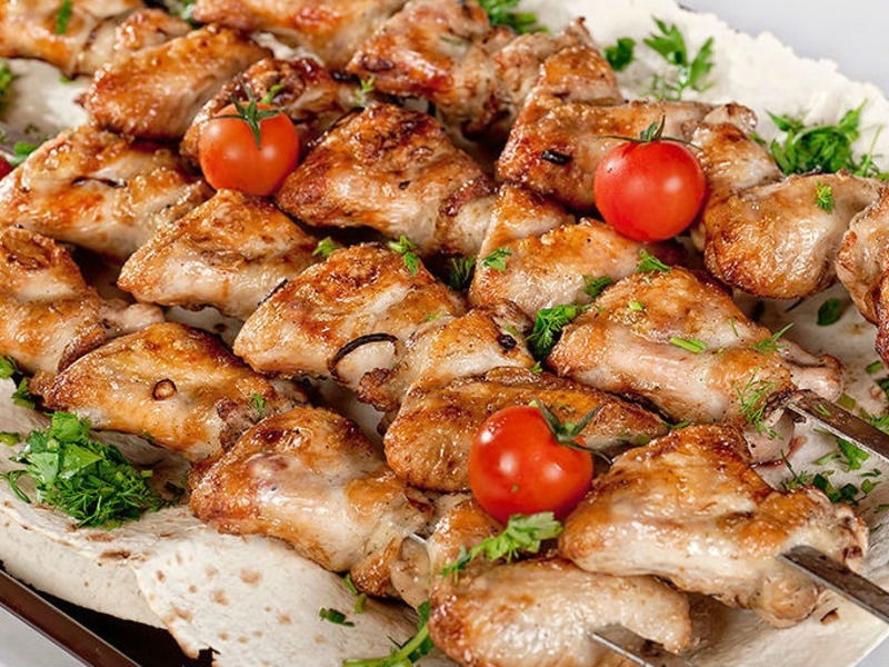 Шашлык из курицы