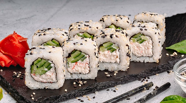 Калифорния каппа маки в кунжуте