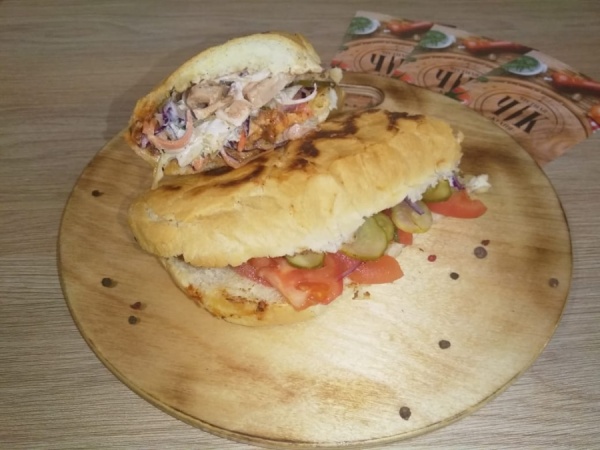 Шаурма со свиной шейкой
