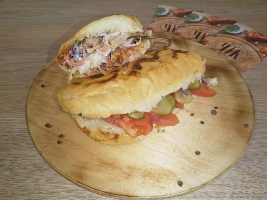 Шаурма со свиной шейкой