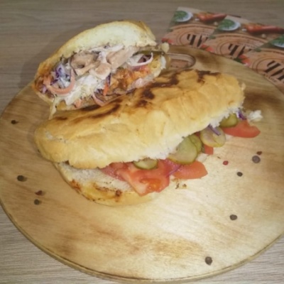 Шаурма со свиной шейкой
