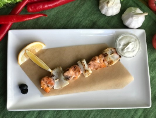 Брошет из морепродуктов
